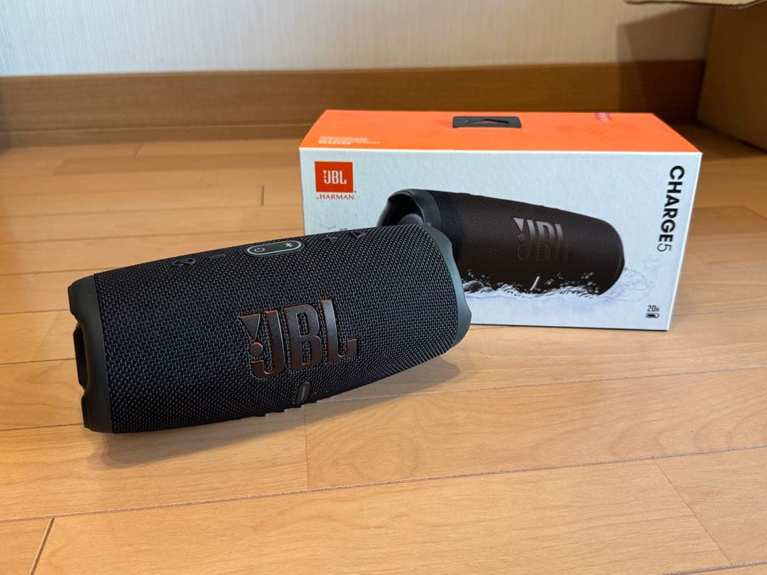 JBL charge 5 ワイヤレススピーカー　ブラック