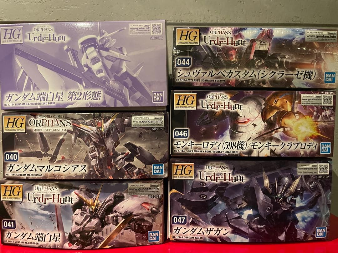 最終値　HG ウルズハント　マルコシアス 端白星　第2形態　鉄血のオルフェンズ