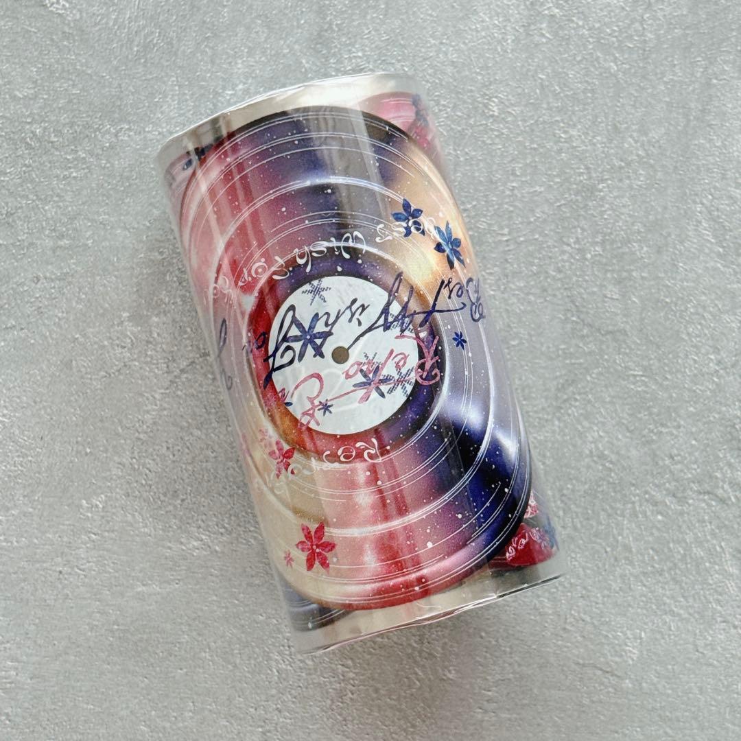 霖蓝汐原创手账《幻梦唱片》海外マスキングテープ　マステ 【2652】