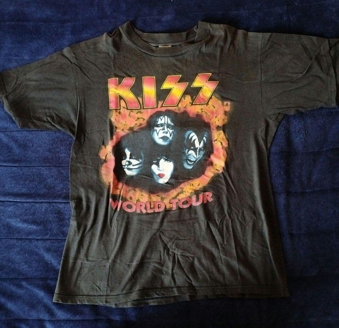 KISS ワールドツアー Tシャツ 黒