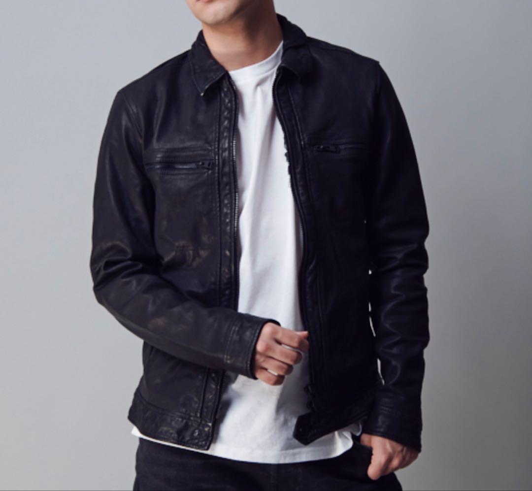 オールセインツ LARK LEATHER JACKETレザージャケット