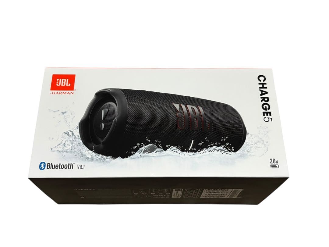 【新品・未使用品】JBL CHARGE5 ワイヤレススピーカー ブラック