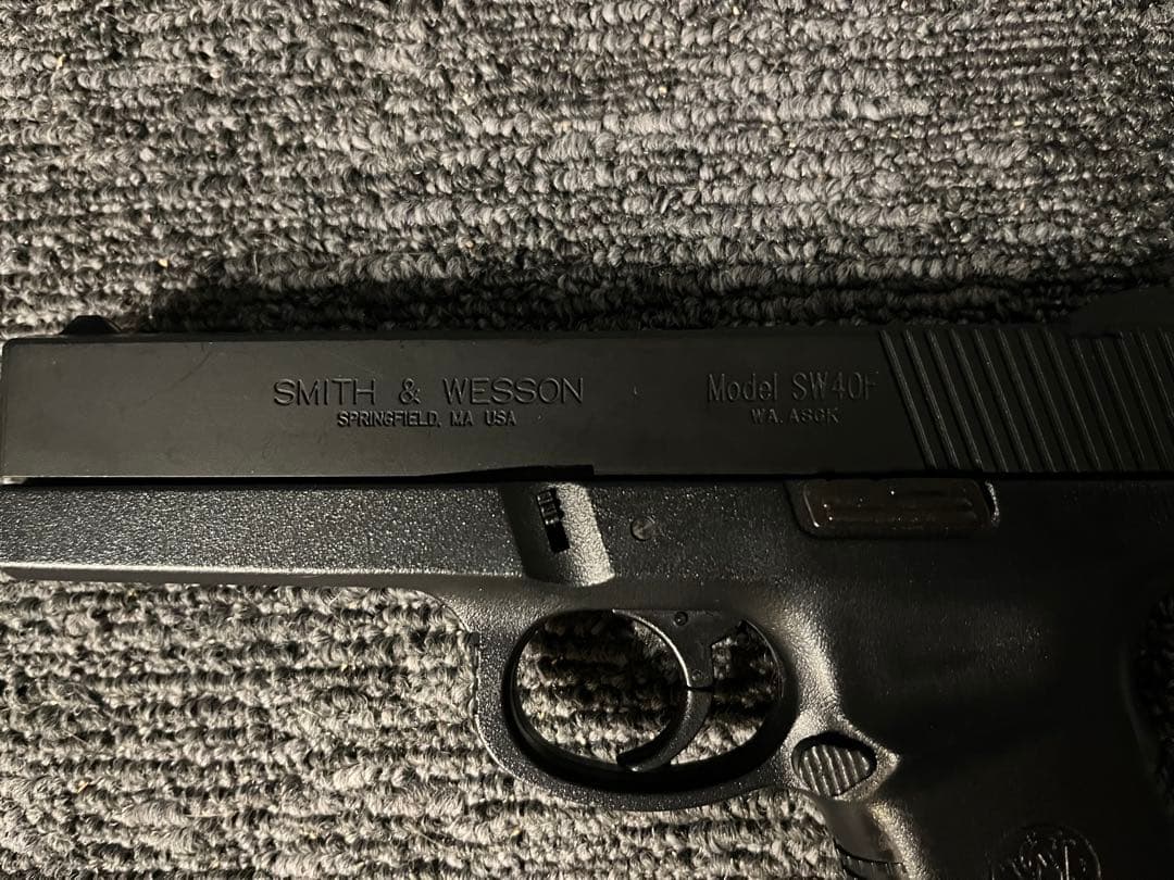 WA ウエスタンアームズ ガスブローバック.S&Wシグマ40F.ABS.ブラック