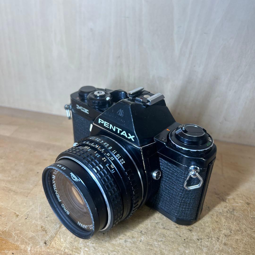 Pentax ME ブラック SMC Pentax-M 50 f1.7 完動美品