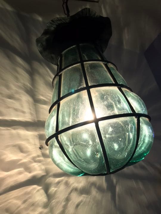 アンティーク 吊り下げランプ 照明 電気