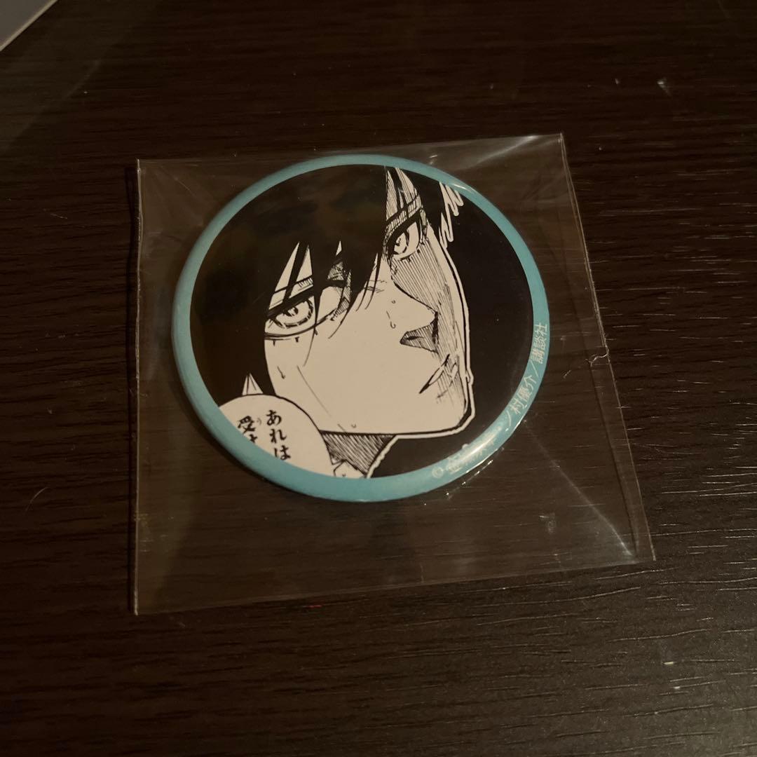 ブルーロック アニメのヒロズ 缶バッジ　糸師凛　v6