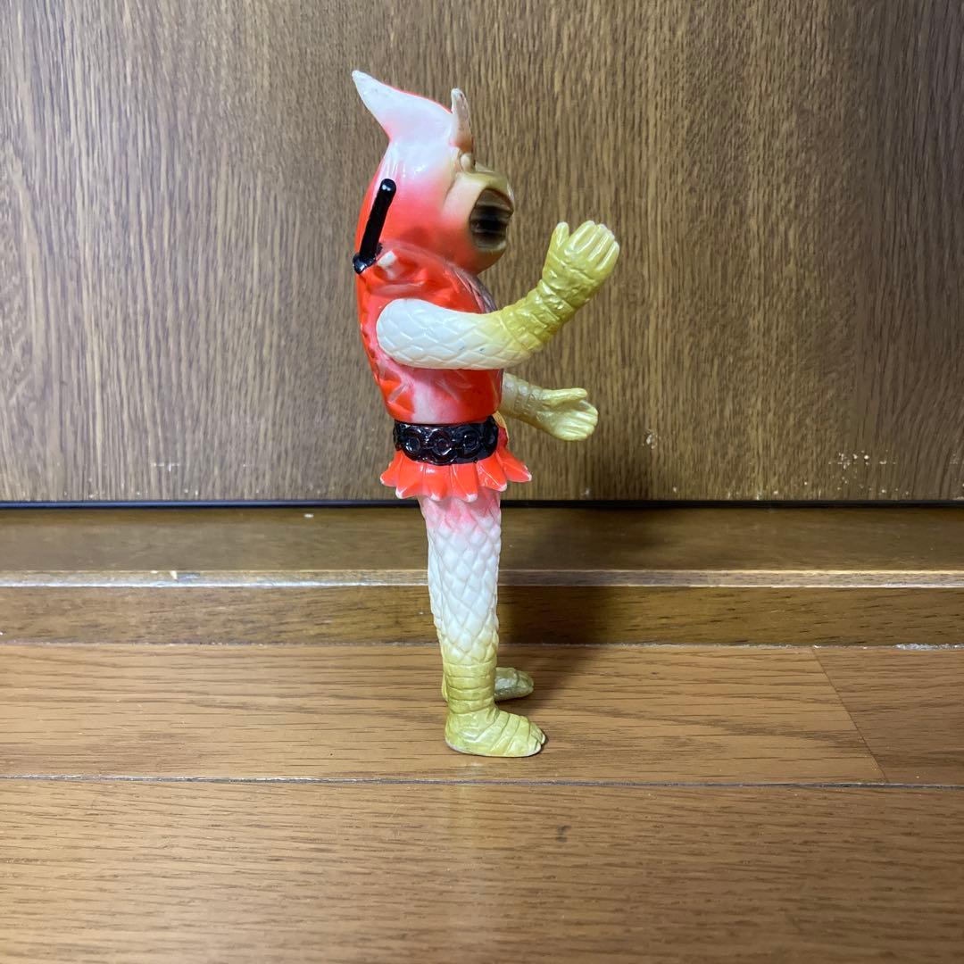 変身忍者　嵐　ソフビ当時モノ