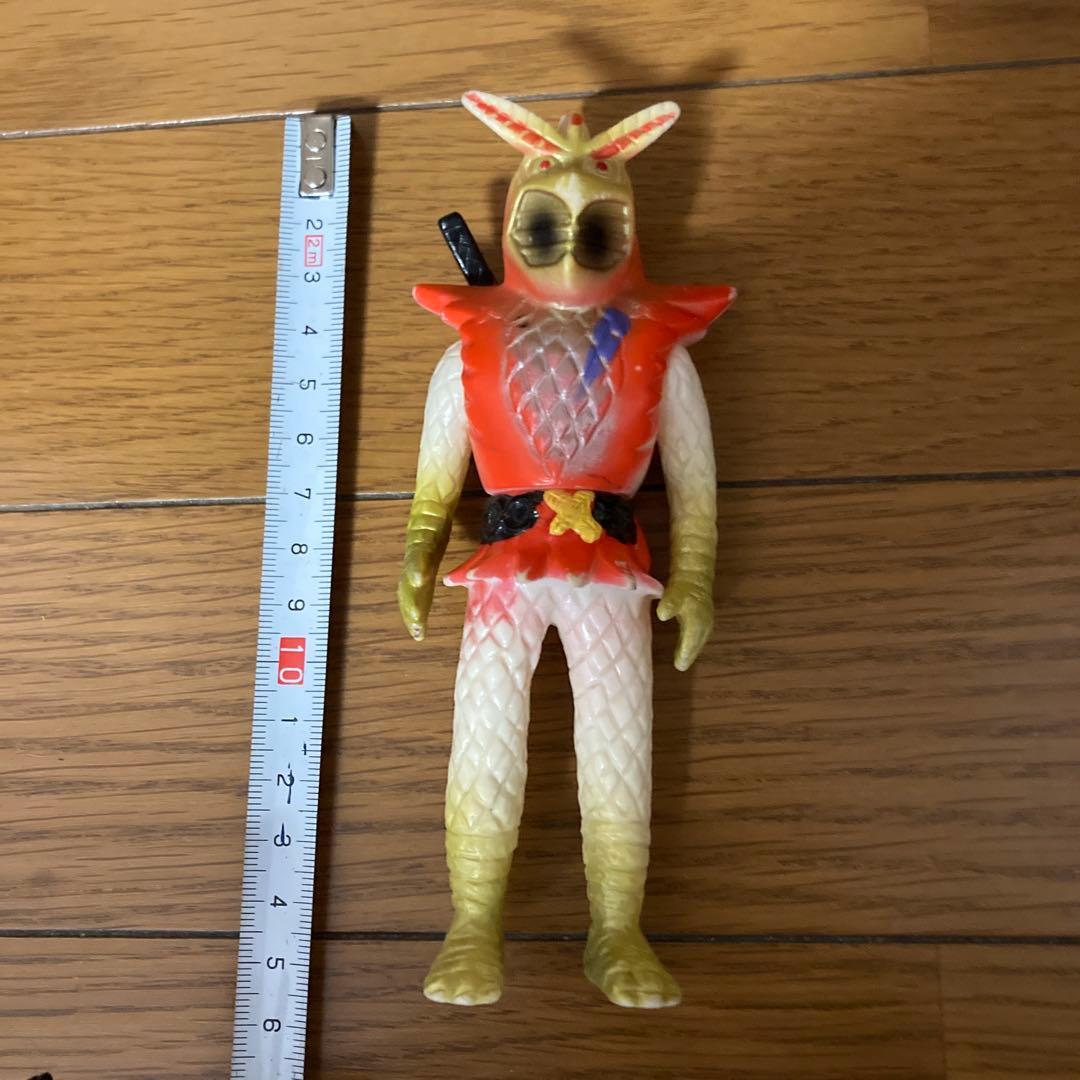 変身忍者　嵐　ソフビ当時モノ
