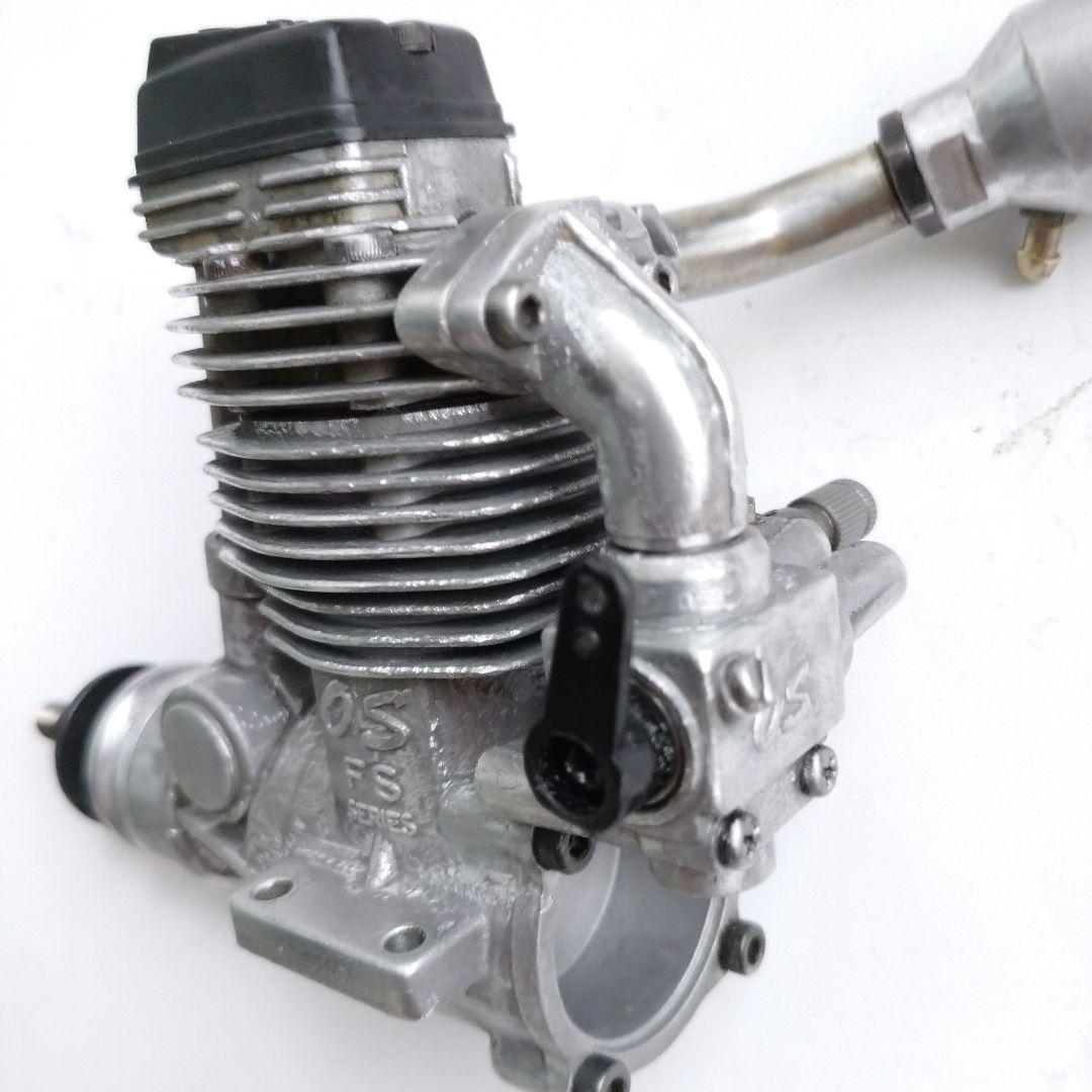 ラジコン飛行機 エンジン OS FS SURPASS 52 マフラー付き