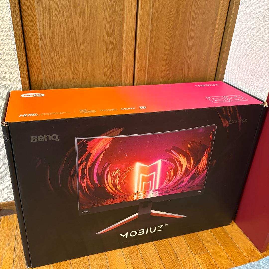 BenQ EX2710R 湾曲ゲーミングモニター