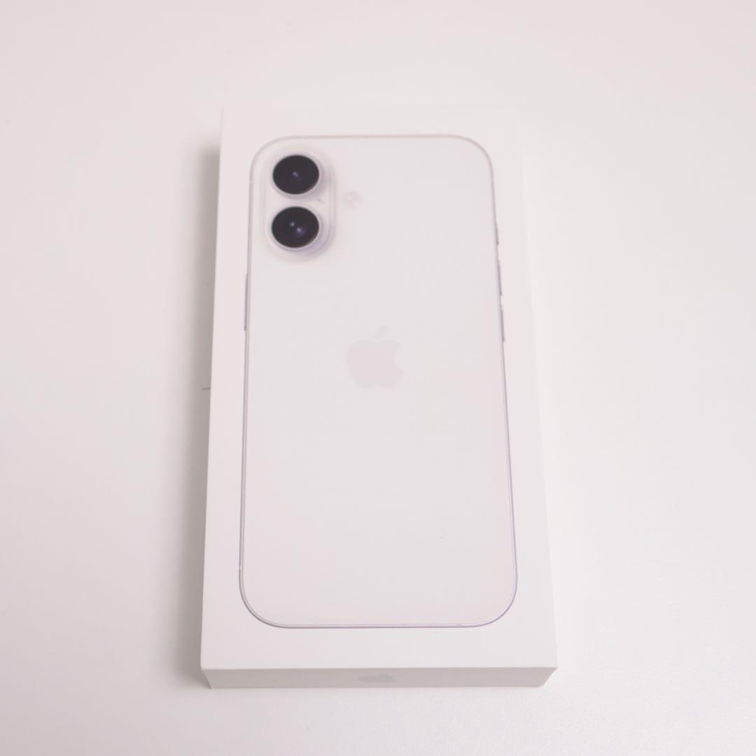 【新品未開封】Apple iPhone16 128GB ホワイト　 SIMフリー