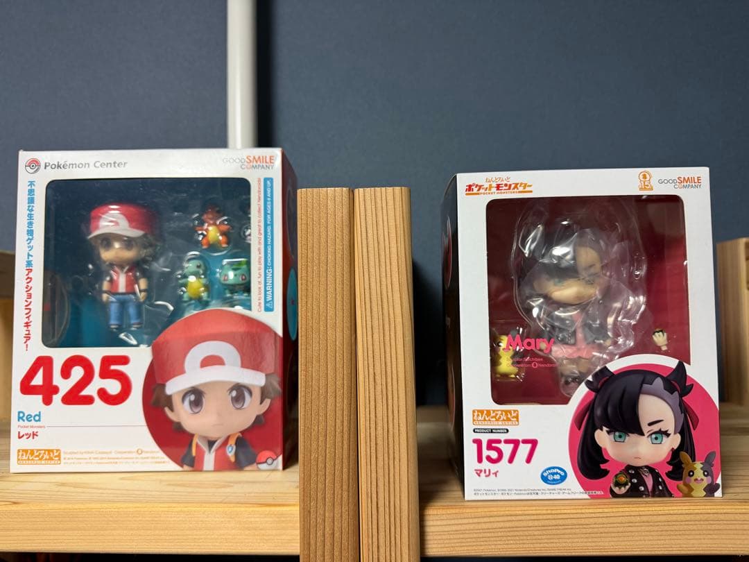 ポケモン ねんどろいど レッド＆マリー