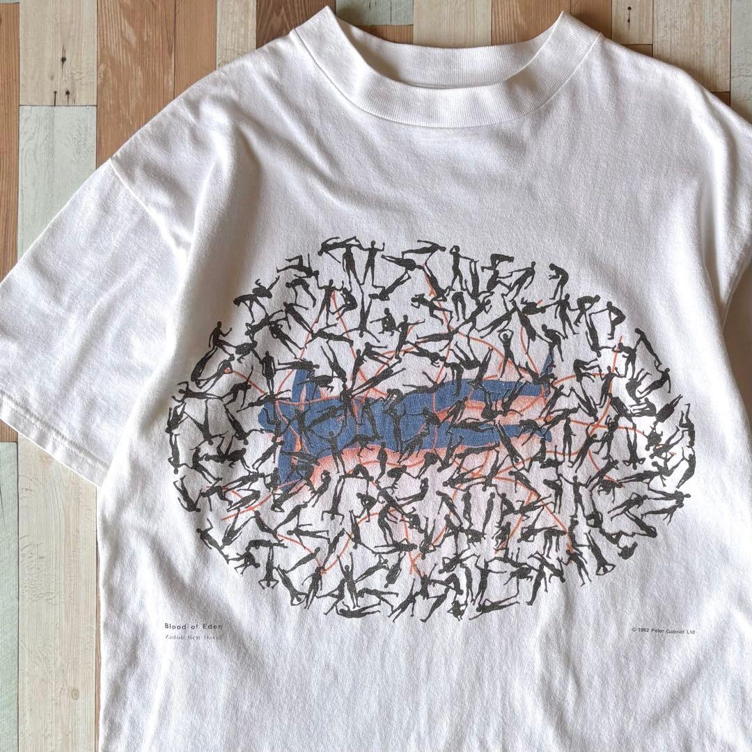 【USA製】90s Peter Gabriel ヴィンテージ ツアーTシャツ L