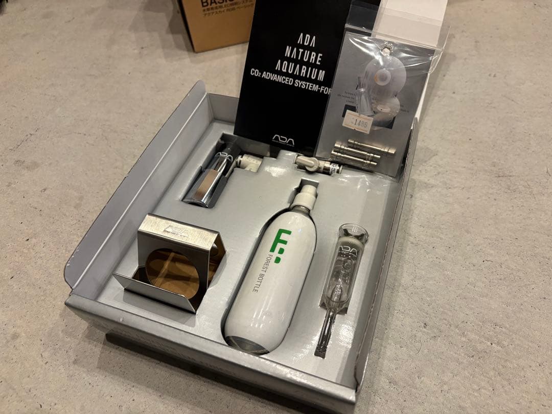 ADA CO2システム、30cmLEDライトなど6点【引退セット】