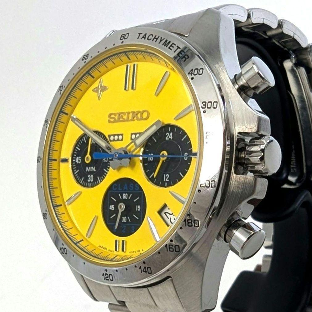 【美品 新品電池交換済】SEIKO ドクターイエロー CLASS923