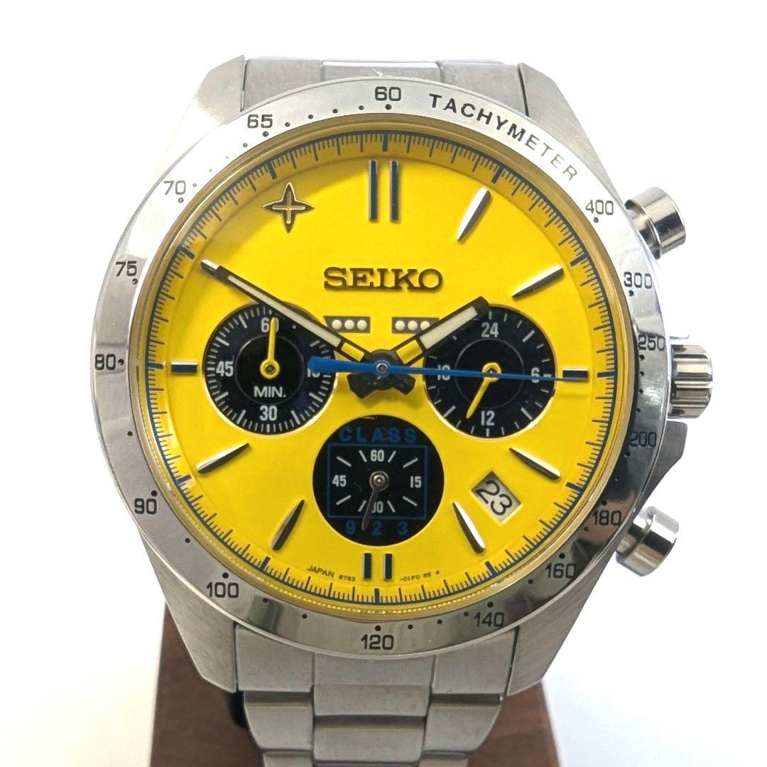 【美品 新品電池交換済】SEIKO ドクターイエロー CLASS923