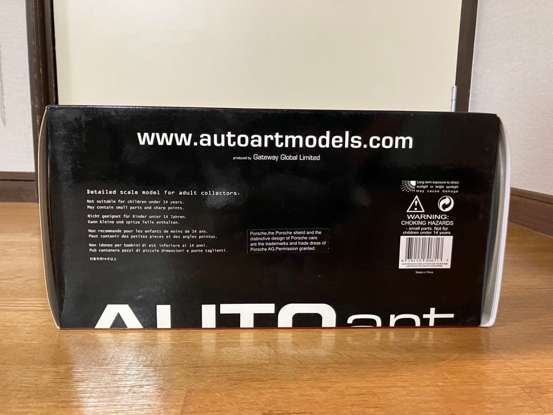 未開封 1/18 AUTOart ポルシェ GT3 RSR 2006 #21