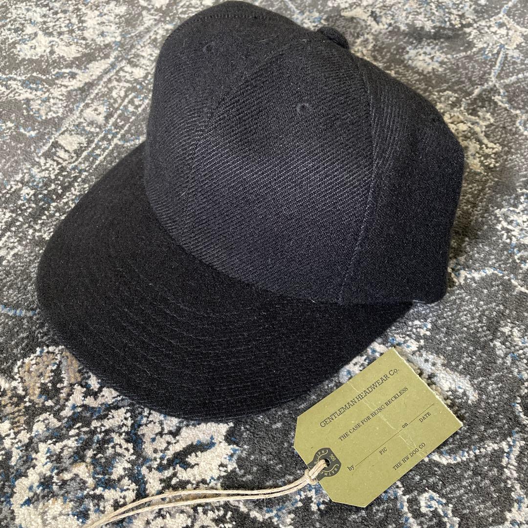 THE H.W.DOG&CO. 40s BASEBALL CAP ブラック