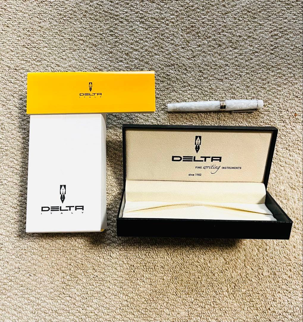 デルタDELTA ビンテージボールペン ホワイト