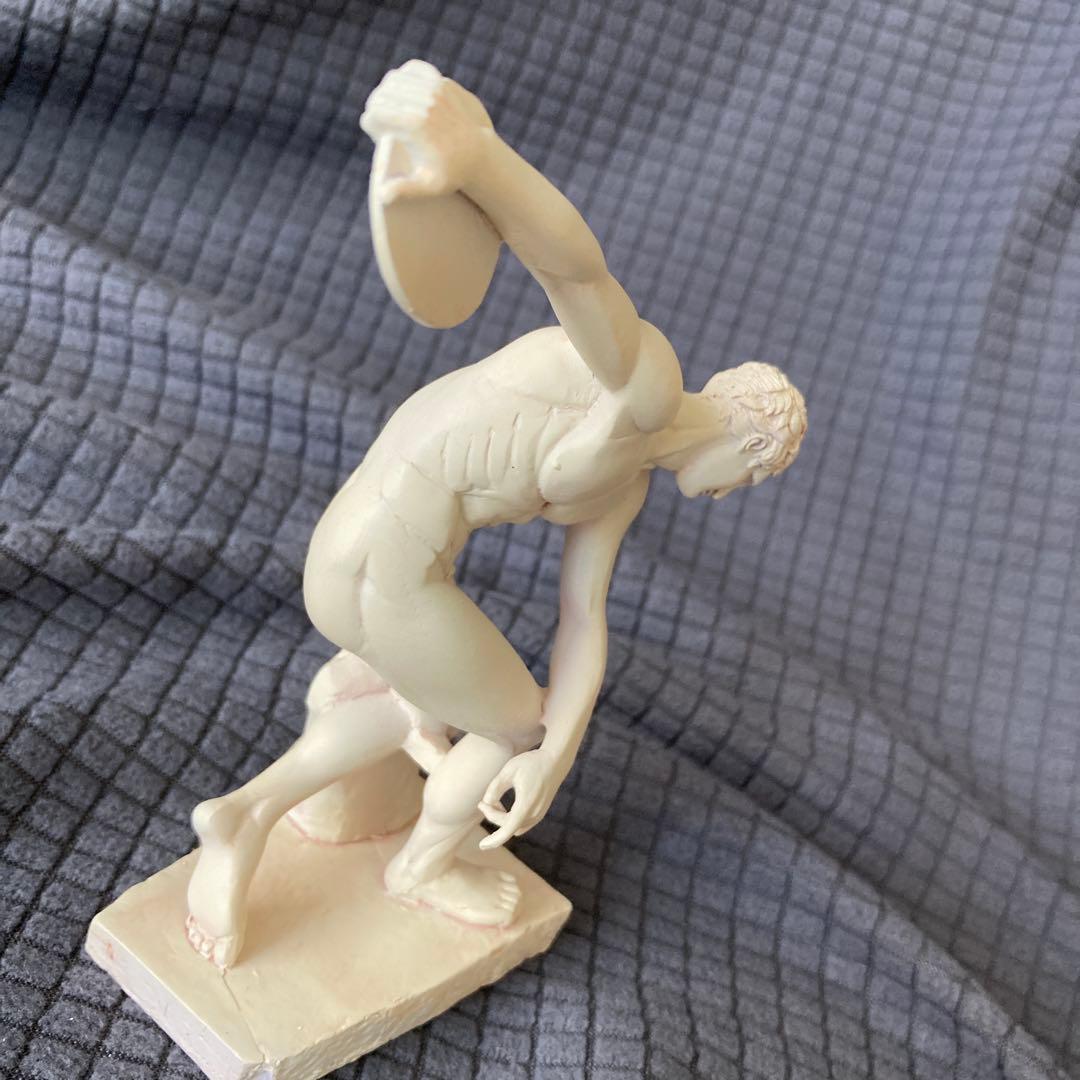 大英博物館　古代ギリシャ展　公式フィギュア　円盤投げ（ディスコボロス）