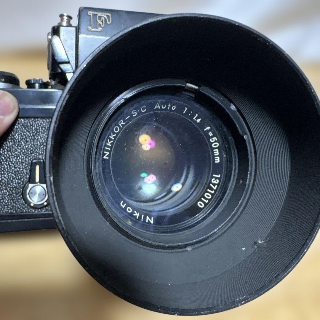 【現状品】Nikon F フィルムカメラ ＋ レンズセット