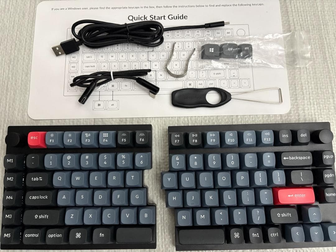 Keychron Q11 QMK カスタムメカニカルキーボード（US配列）