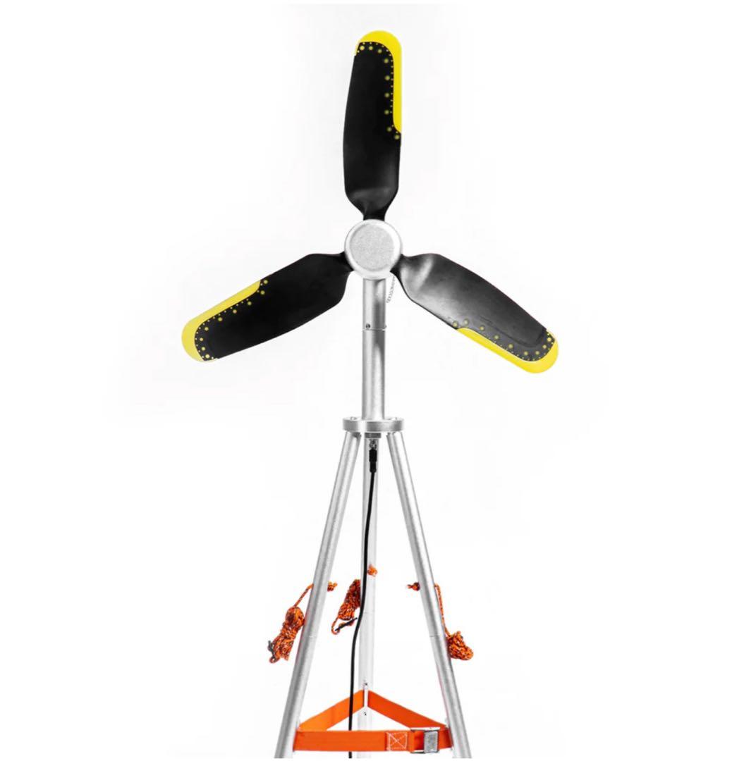 テクスエナジー ポータブル風力発電機 AIR5Tインフィニット防災グッズ