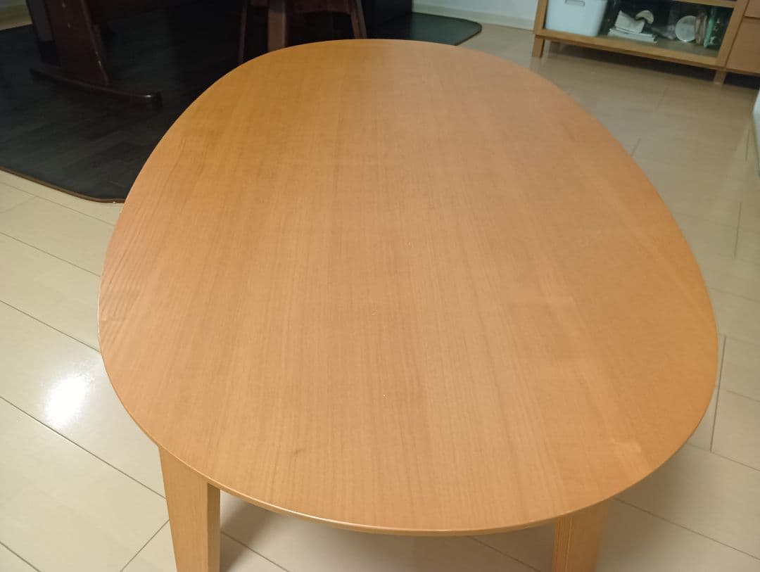 無印良品　楕円形コタツ　美品　おまけコタツ掛け布団