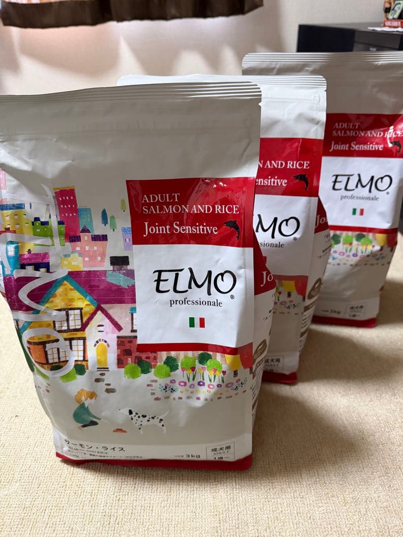ELMO サーモンとライス 3kg ×3