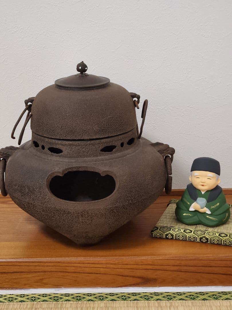 鉄製 茶釜 茶道具