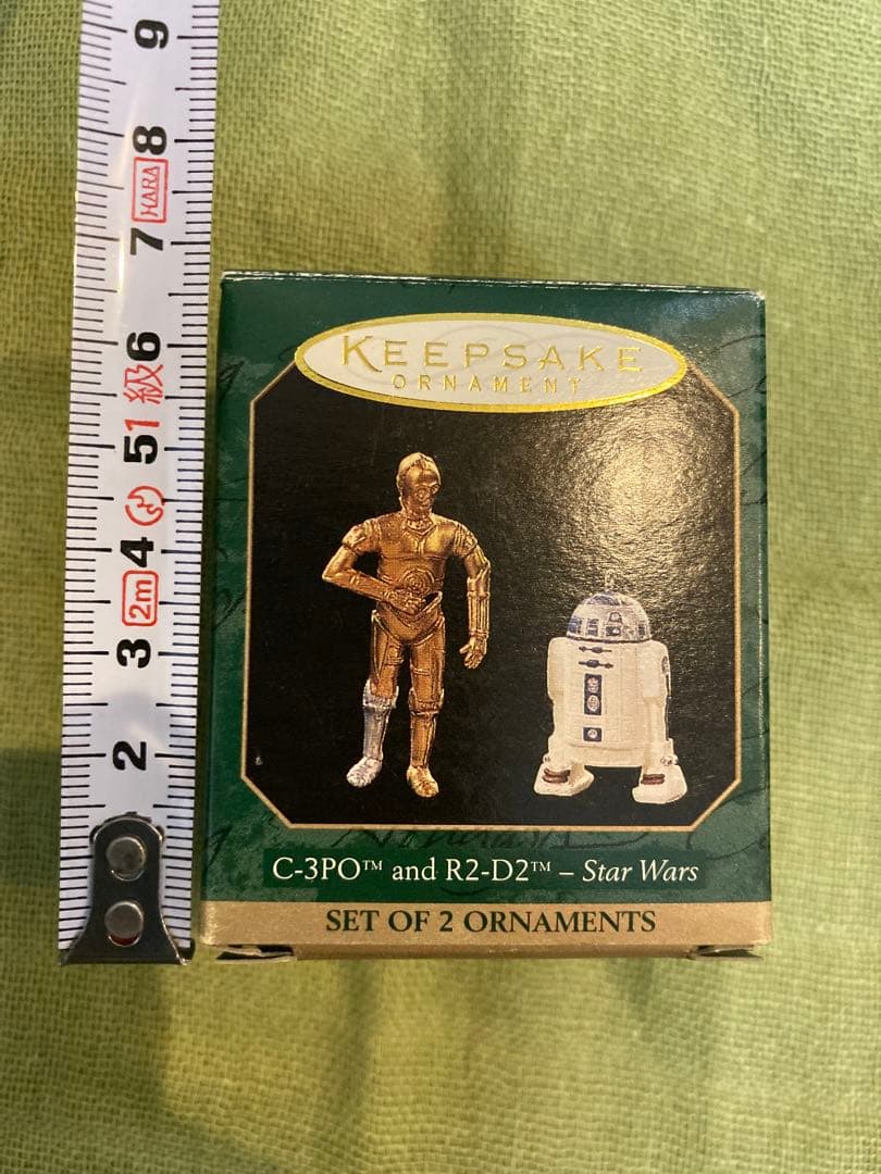 スターウォーズ C-3PO と R2-D2 ミニチュアフィギュアセット