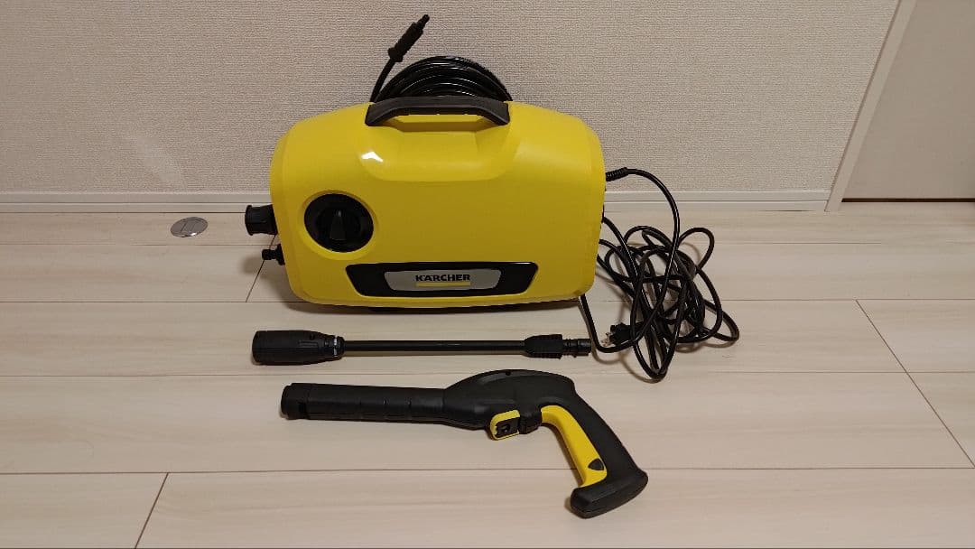 1回使用のみ KARCHER K2サイレントBC 高圧洗浄機