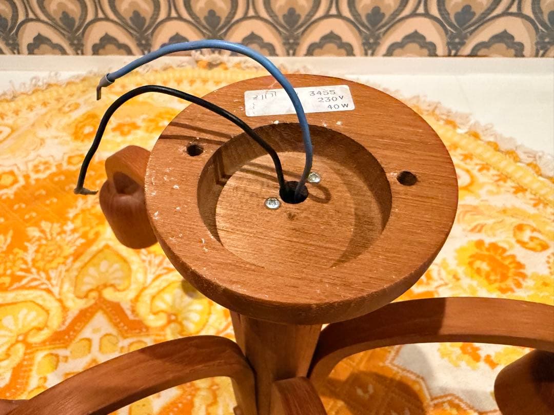 Domus ドムス 5灯 シャンデリア 照明 ヴィンテージ ヤマギワ 北欧