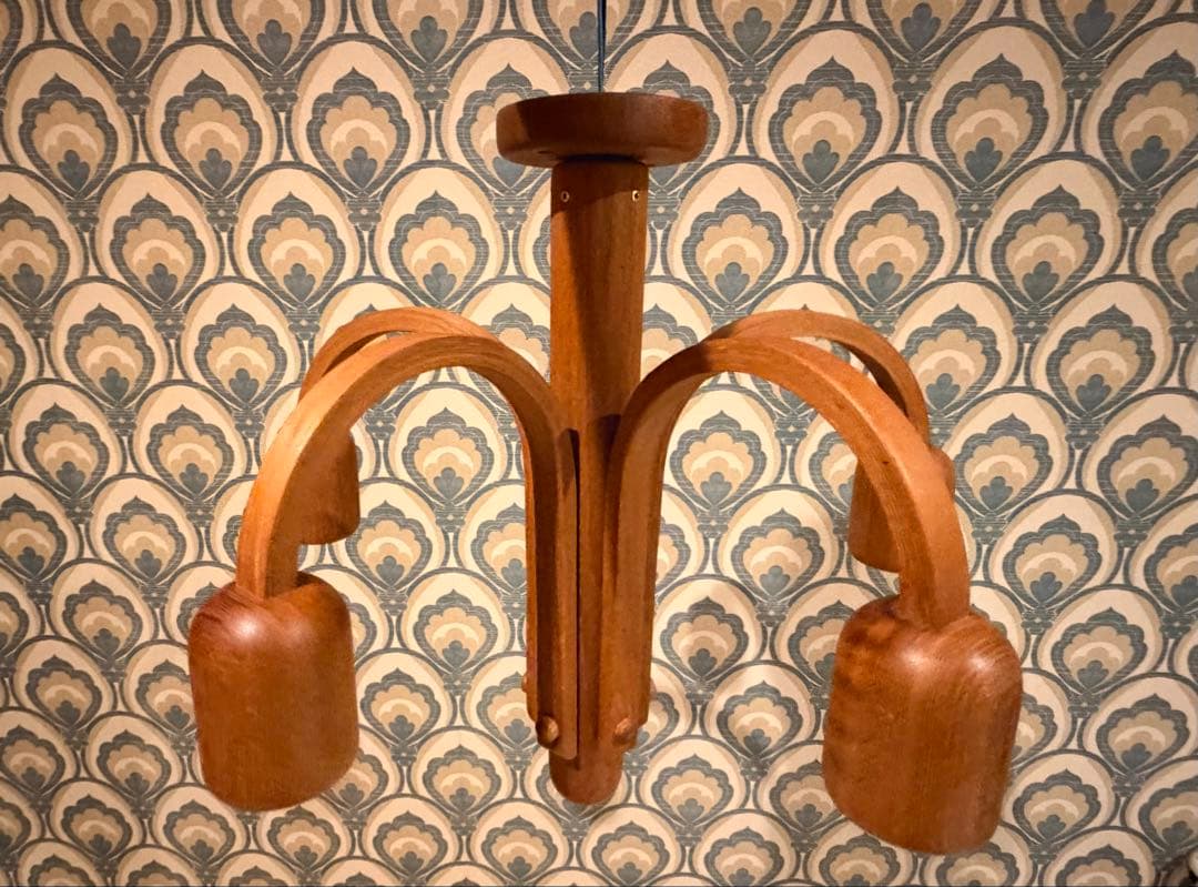 Domus ドムス 5灯 シャンデリア 照明 ヴィンテージ ヤマギワ 北欧