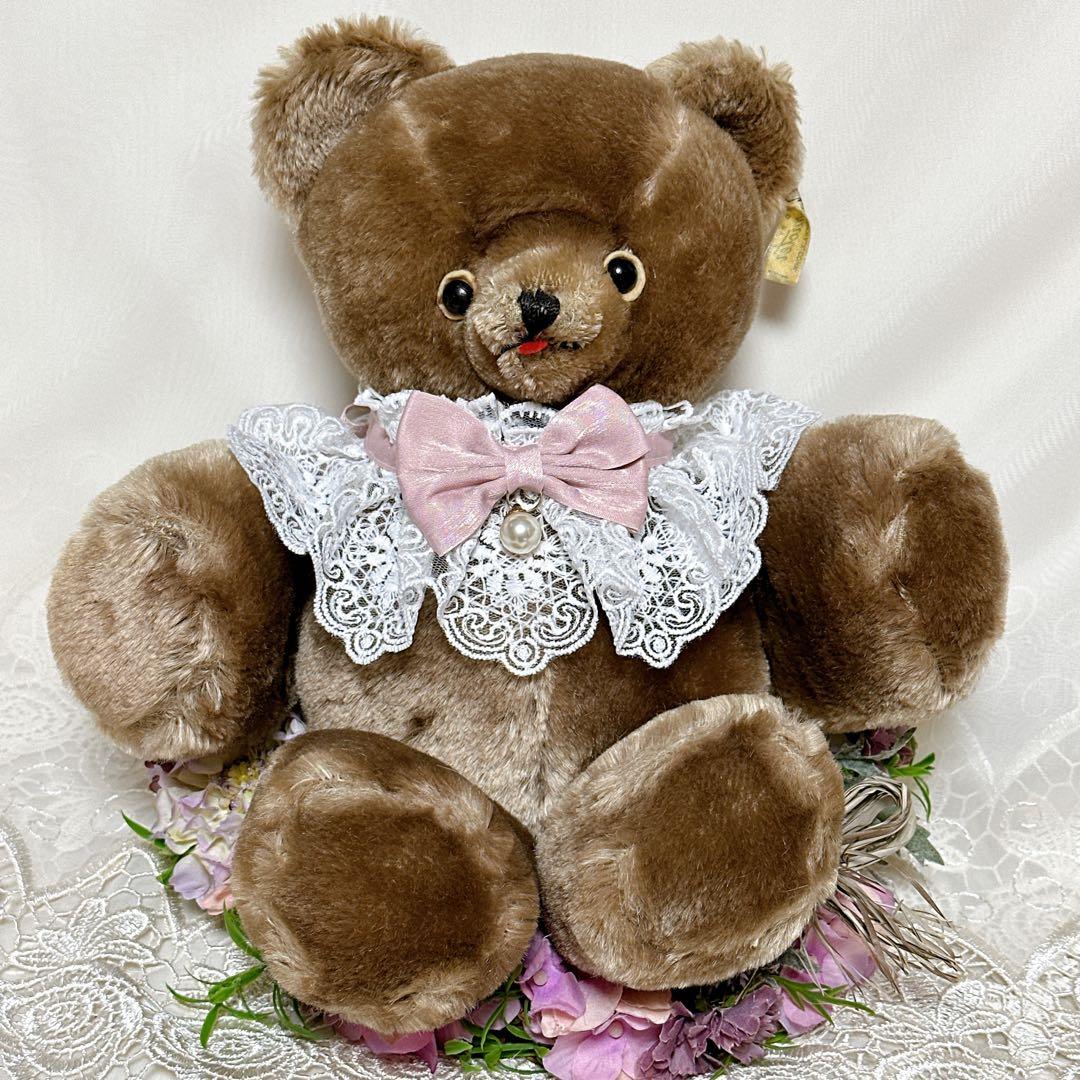 とほや 様✨美✨❤️大きなキャラクターノベルティベア❤️アンティークベア　テディベア