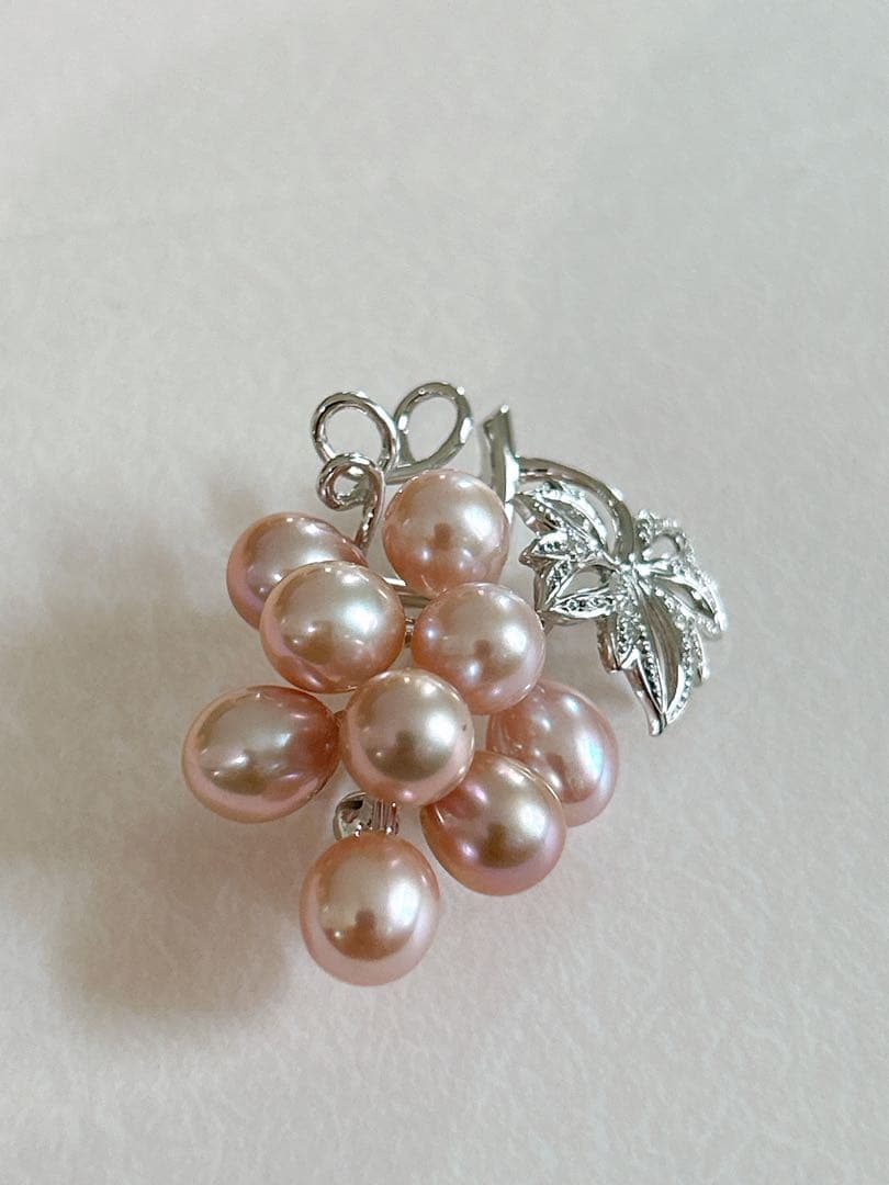 【MIKIMOTO】K18 パール ブローチ⟡.·*.