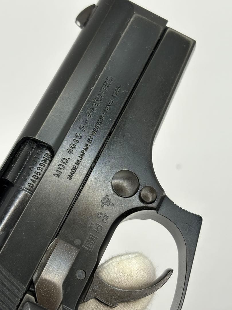 美品　WA ベレッタM8045リアルスチールフィニッシュ　994g 限定22丁