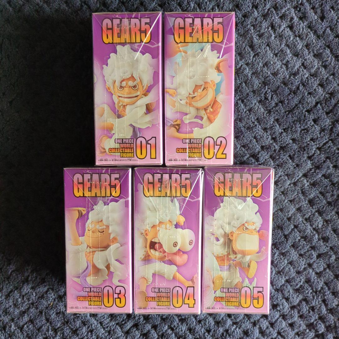 ワンピース　コレクタブル　フィギュア　GEAR5　ワーコレ　ドラゴンボール