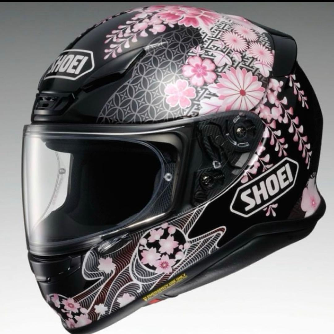 ザ*メ様 SHOEI フルフェイスヘルメット z-7 桜柄