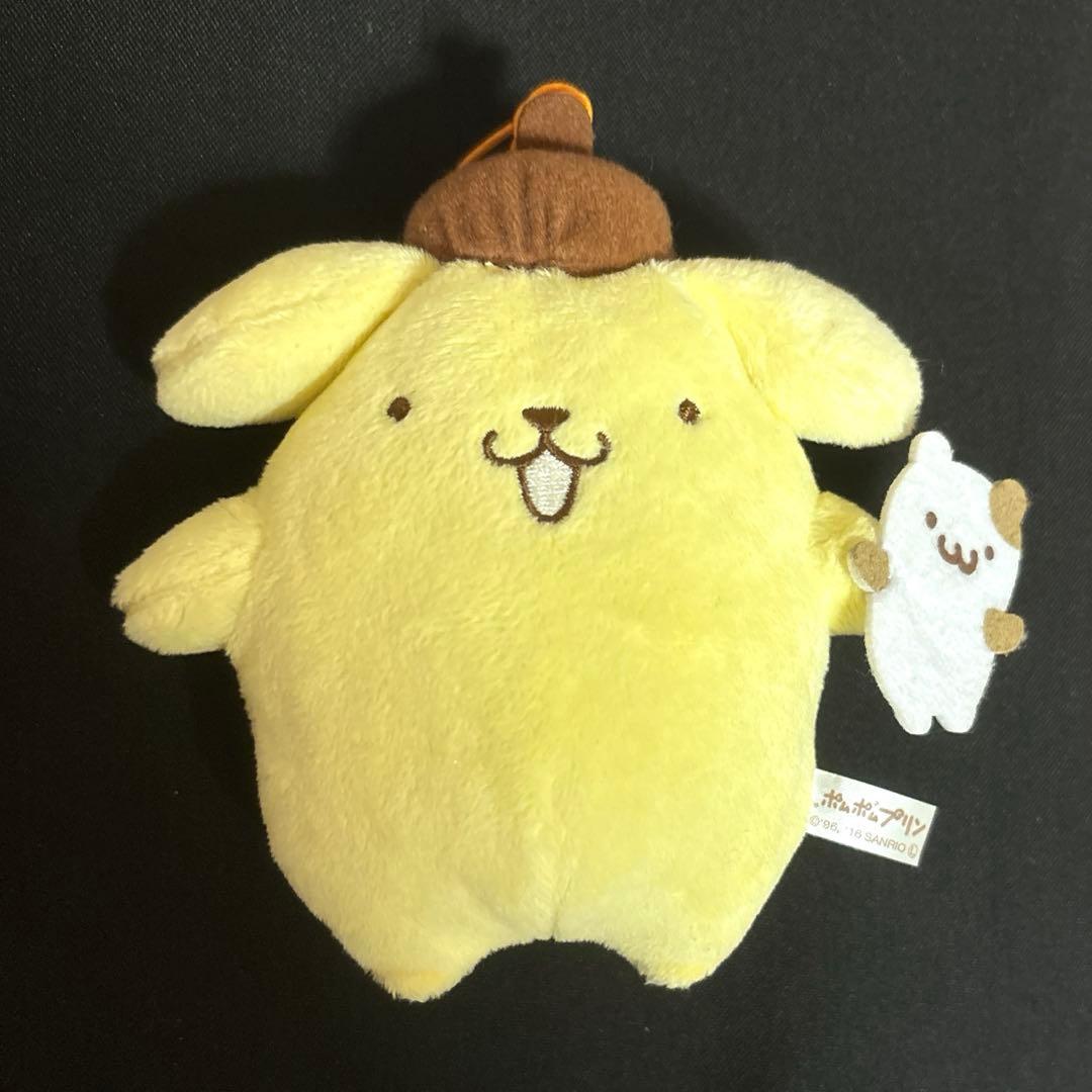 ポムポムプリン　マスコット　ぬいぐるみ