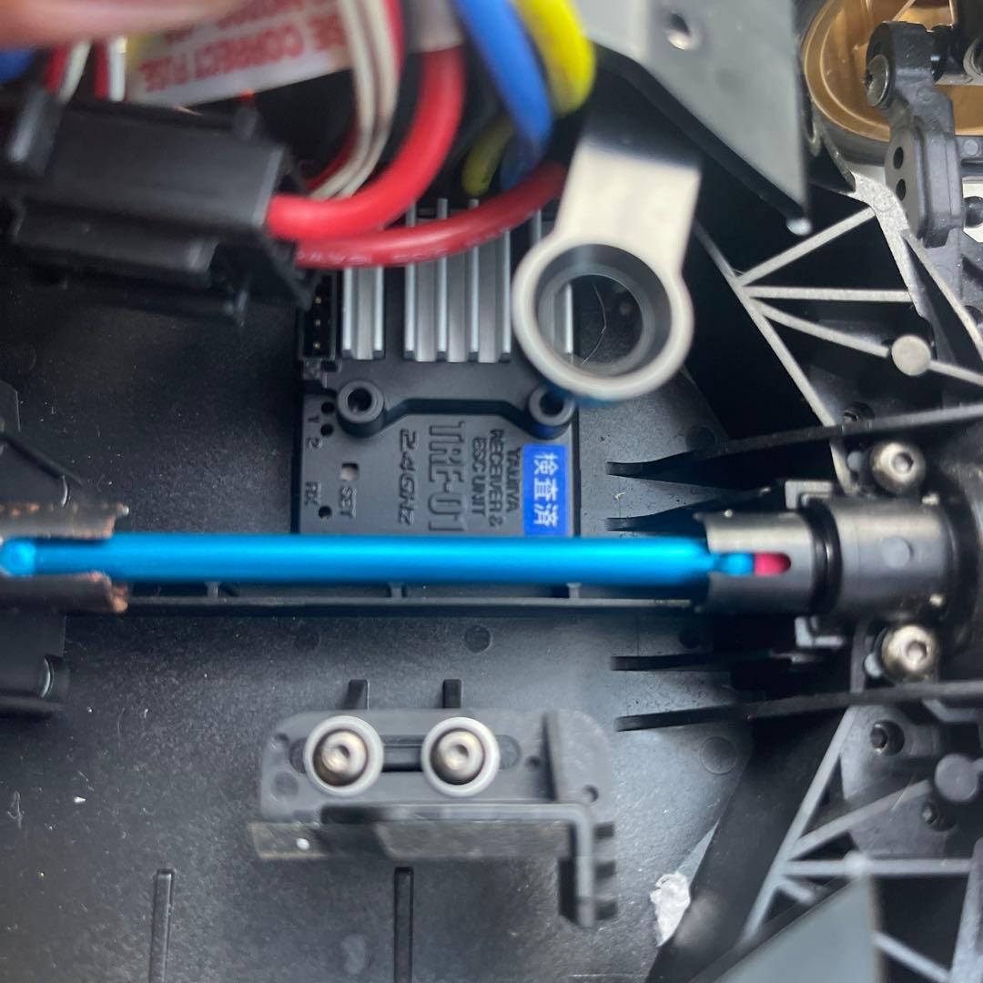 最終値下げタミヤxv02pro未走行　メカプロポ付き