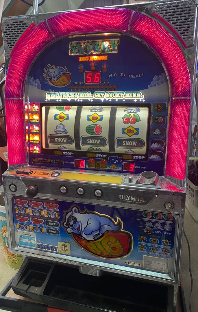 パチスロ　4号機　スノーキー KY OLYMPIA
