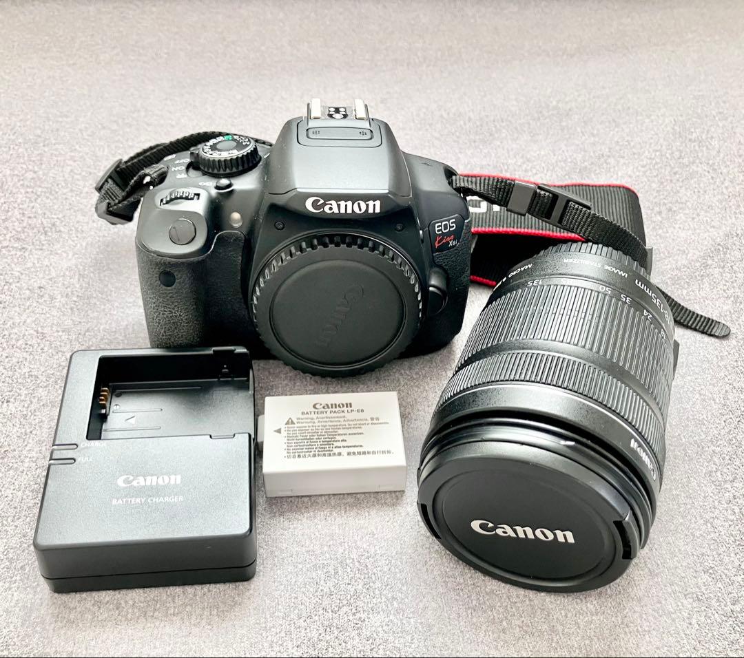 【初心者にオススメ】Canon kiss X6i 本体+レンズセット