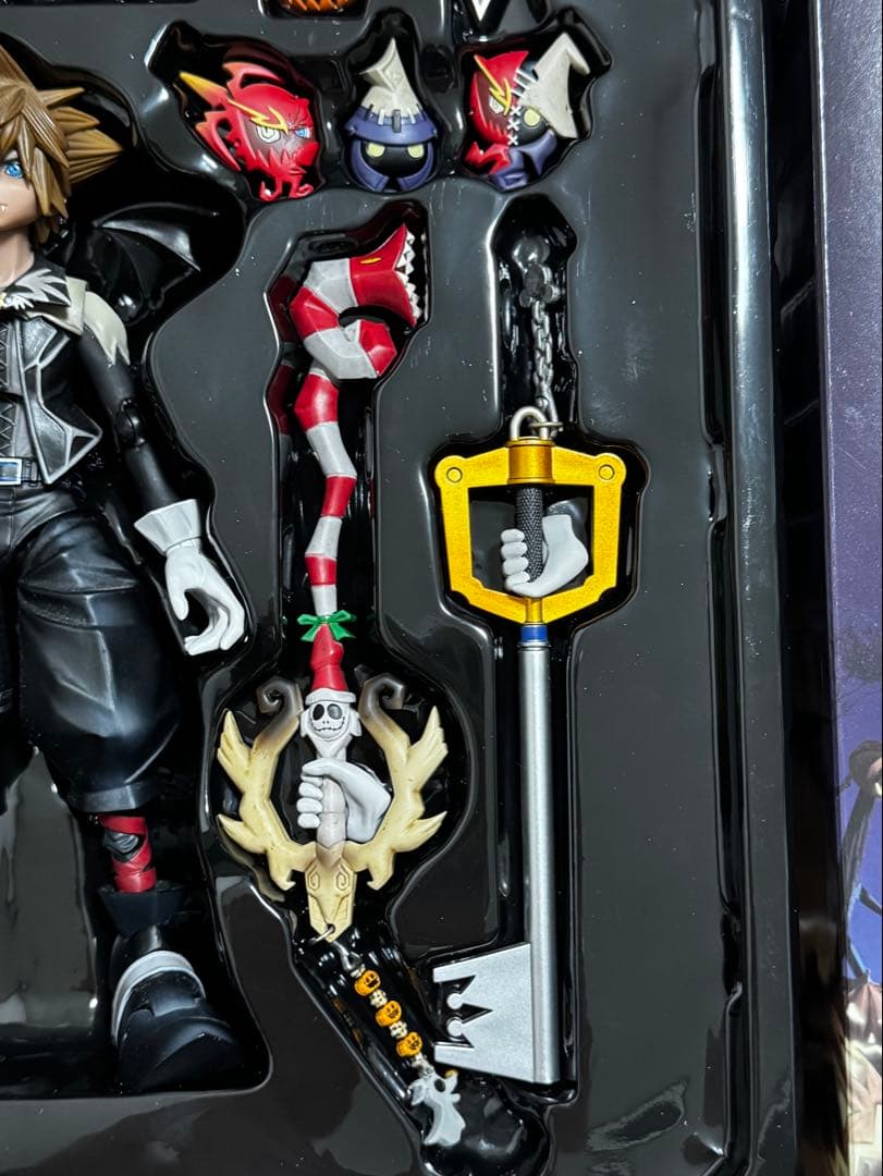 【訳あり】 キングダムハーツ プレイアーツ改 ソラ　ハロウィンタウンver.