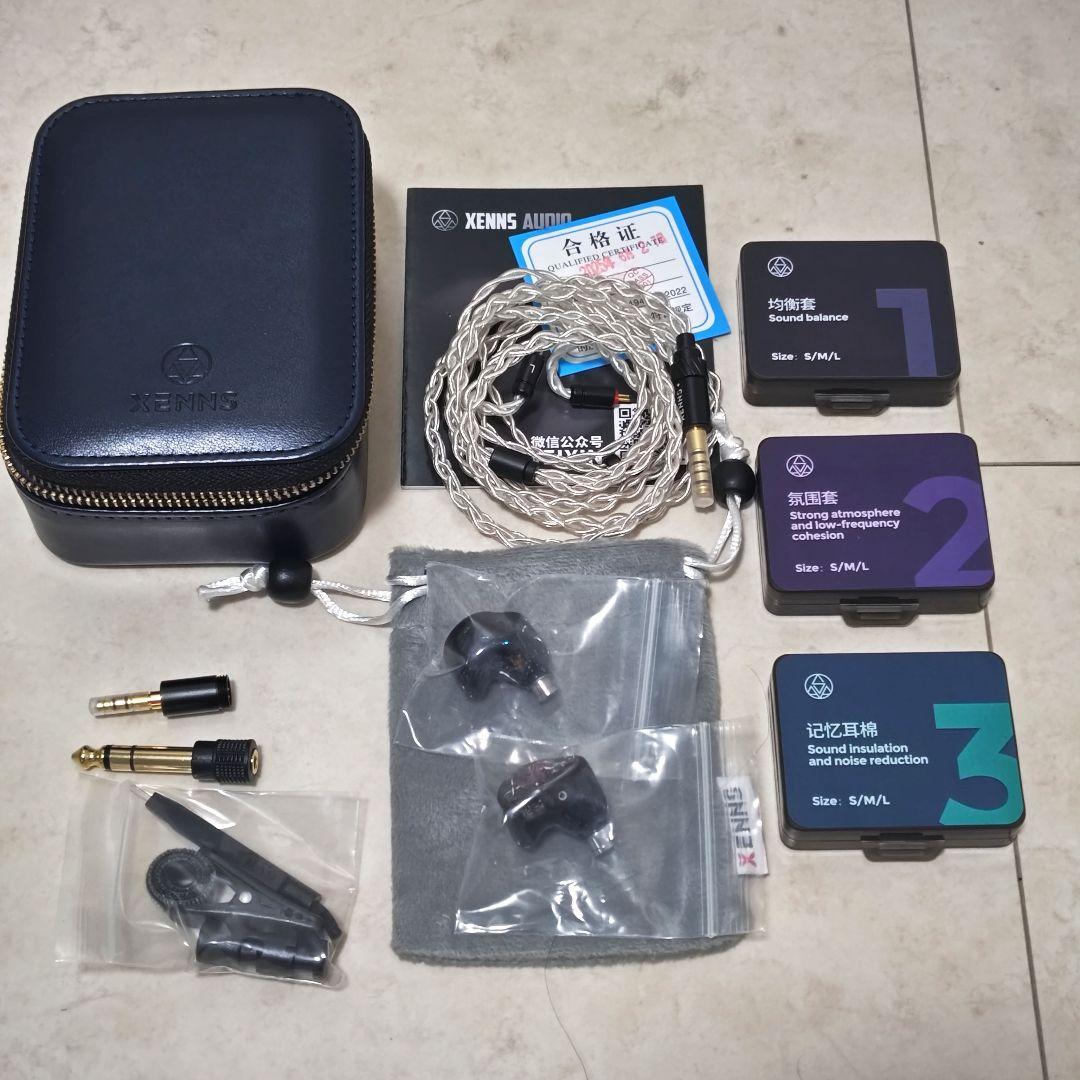 【美品】Xenns Top Pro　2DD8BA　有線イヤホン　中華イヤホン