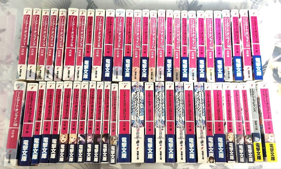 【超美品、超豪華セット、未開封あり】ソードアート・オンライン全巻、その他関連