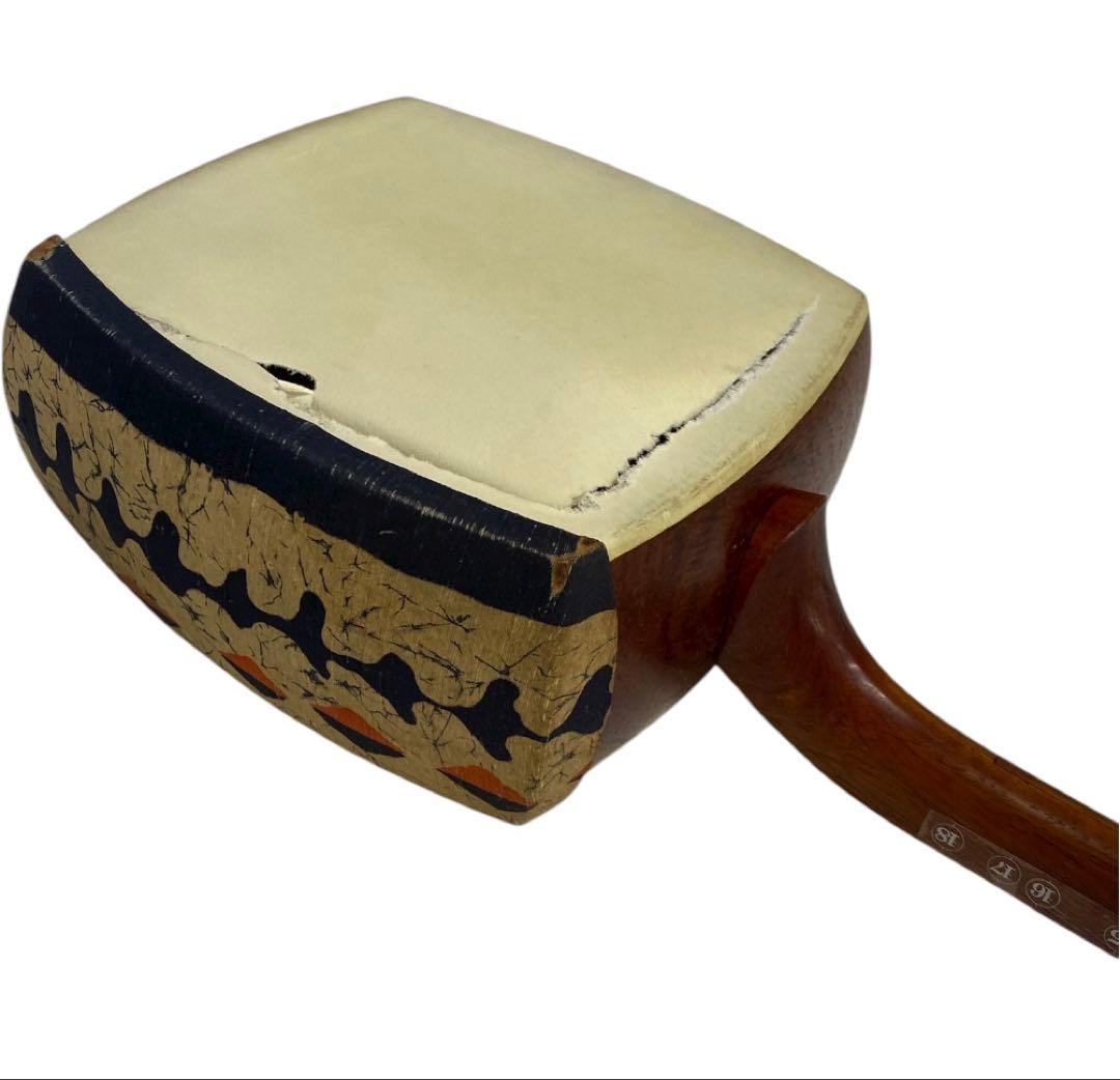 昭和レトロ　三味線(三味線スタンド付き)　25サ109