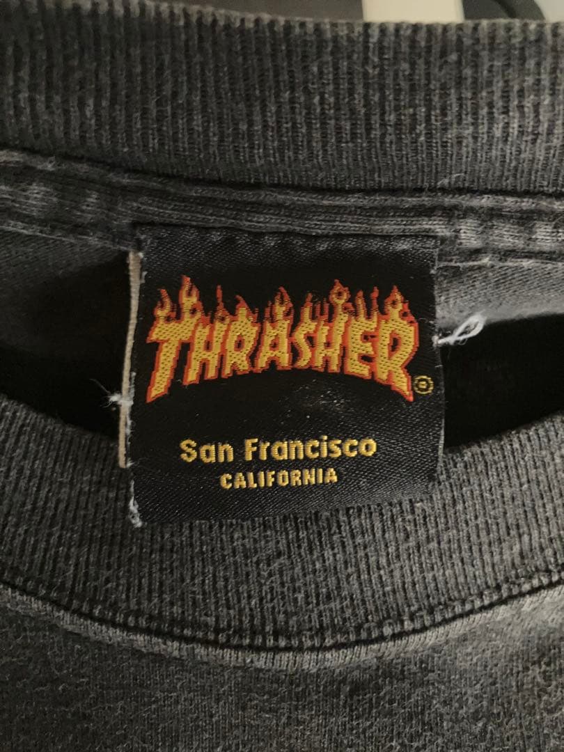 レア 00s thrasher vintage tee スラッシャー