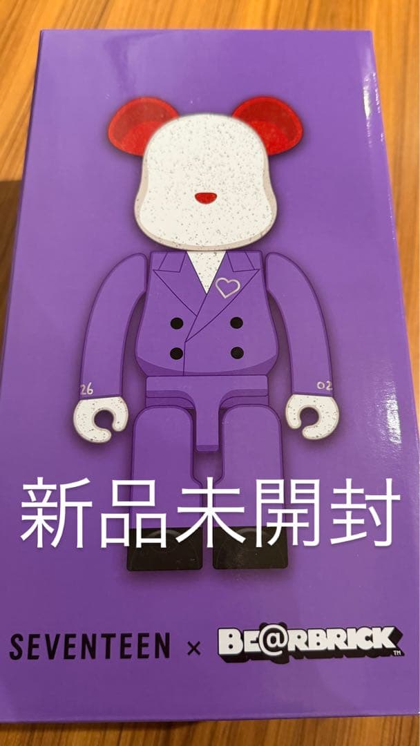 SEVENTEEN エスクプス BE@RBRICK 400% 未開封