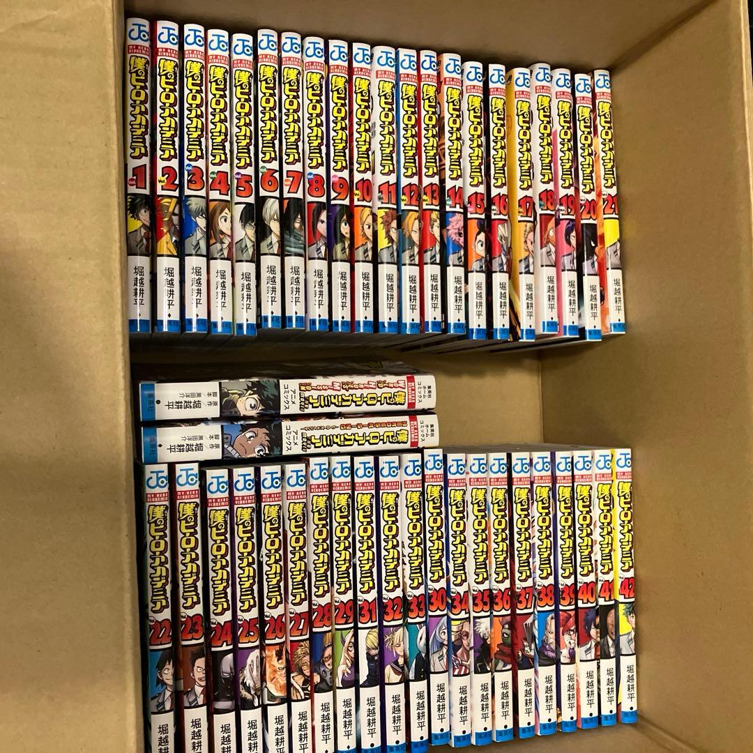ト*コ様 僕のヒーローアカデミア　全42巻セット➕関連本2冊